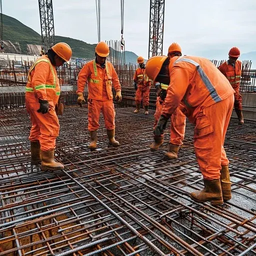 Projektbild – takarbete utfört av teamet